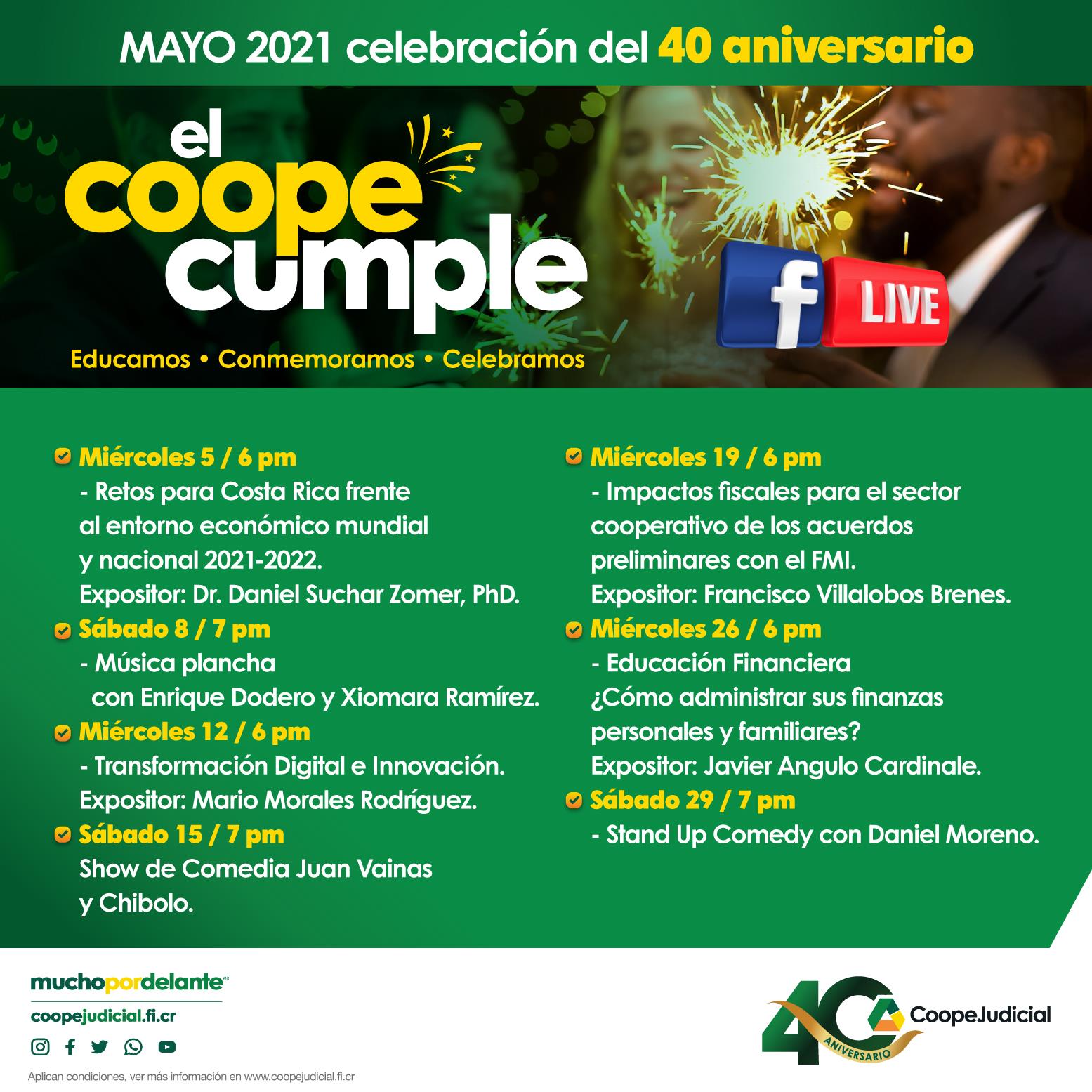 CoopeCumple 40 Aniversario